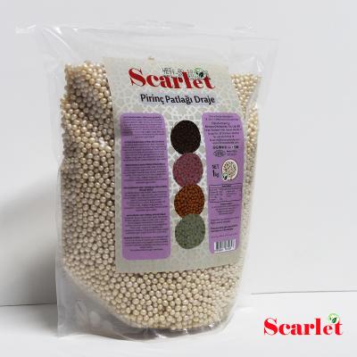 Pirinç Patlağı - Metalik Sedef Beyaz - 1KG