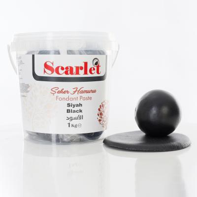 Şeker Hamuru - Siyah - 1KG